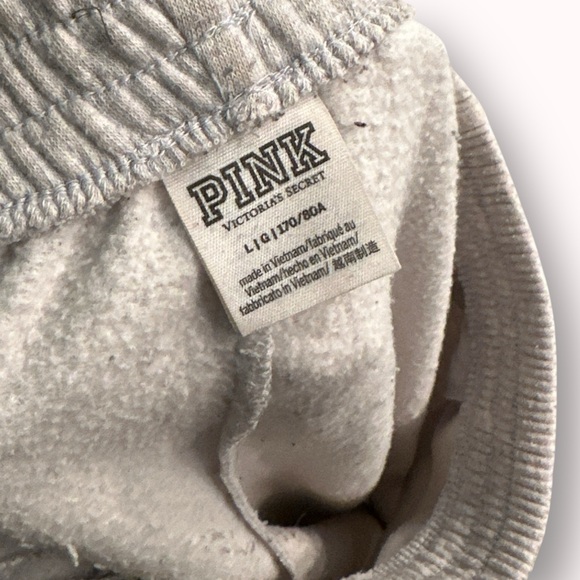 Pink Victoria's Secret fleece joggers - Picture 3 of 5